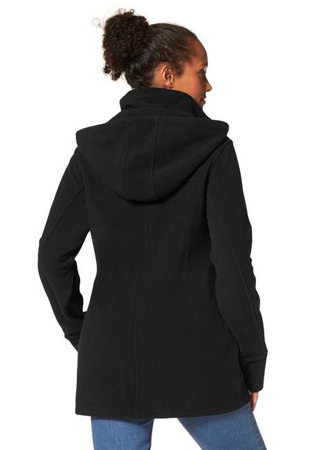 Polarino Fleecejacke - schwarz sheego Nur für heute