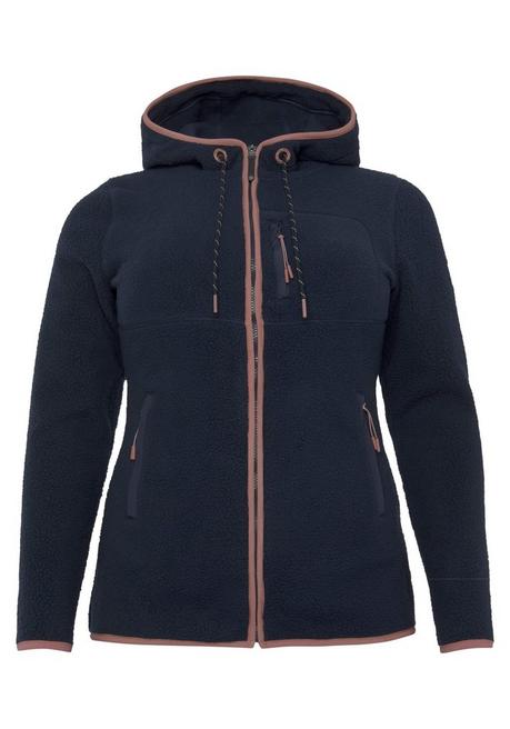 Polarino Fleecejacke - marine sheego 50% Rabatt mit kostenlosem Versand