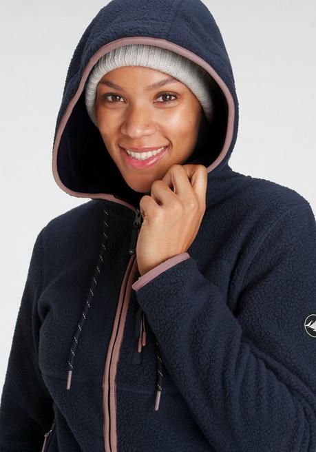 Polarino Fleecejacke - marine sheego 50% Rabatt mit kostenlosem Versand
