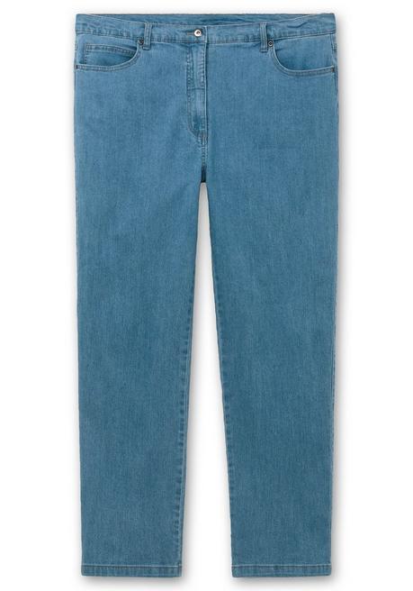 sheego x Collection L. Gerade Jeans in 5-Pocket-Form - light blue Denim sheego Großer Ausverkauf