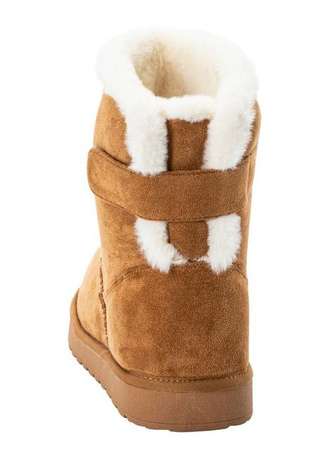 sheego Schlupfboots mit verstellbarem Riegel - camelfarben sheego Tiefpreis