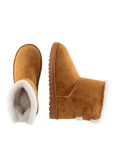 sheego Schlupfboots mit verstellbarem Riegel - camelfarben sheego Tiefpreis