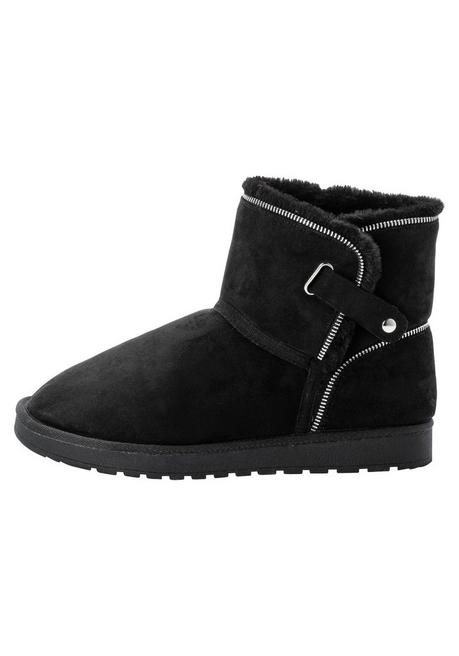 sheego Schlupfboots mit seitlichen Riegeln - schwarz sheego Begrenzte Freigabe