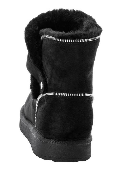 sheego Schlupfboots mit seitlichen Riegeln - schwarz sheego Begrenzte Freigabe