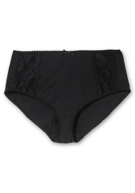 sheego Taillenslip mit transparenter Spitze - schwarz sheego Limitierter Zeitrabatt