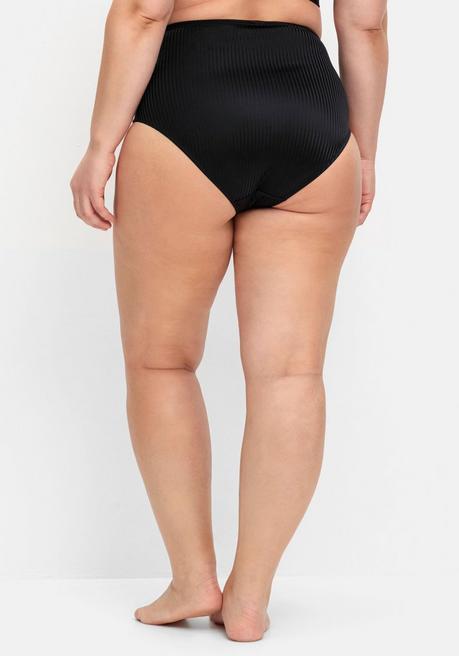 sheego Doppelpack Slips mit Spitze und Shapingeinsatz - schwarz+schwarz sheego Weihnachtsangebot