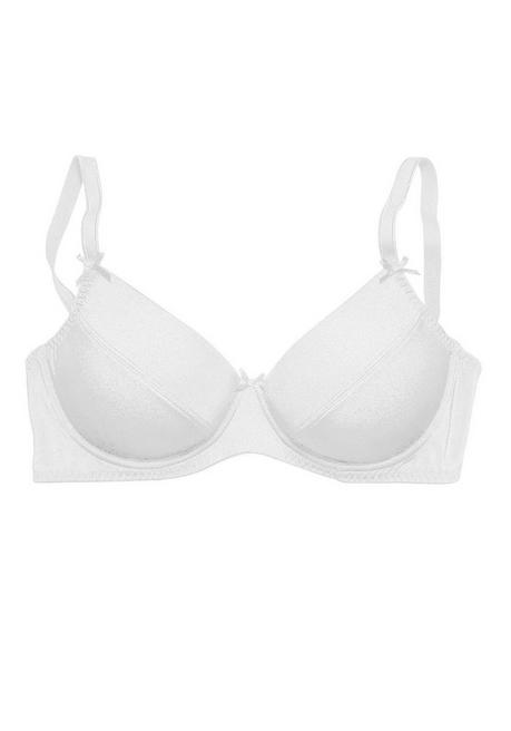 NUANCE Push-up-BH mit Bügeln und wattierten Cups - weiß sheego Super Sparpreis