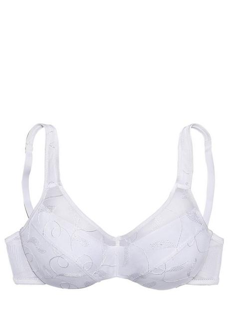 PETITE FLEUR Doppelpack Minimizer-BHs mit unterlegten Cups - schwarz+weiß sheego Letzter Tag