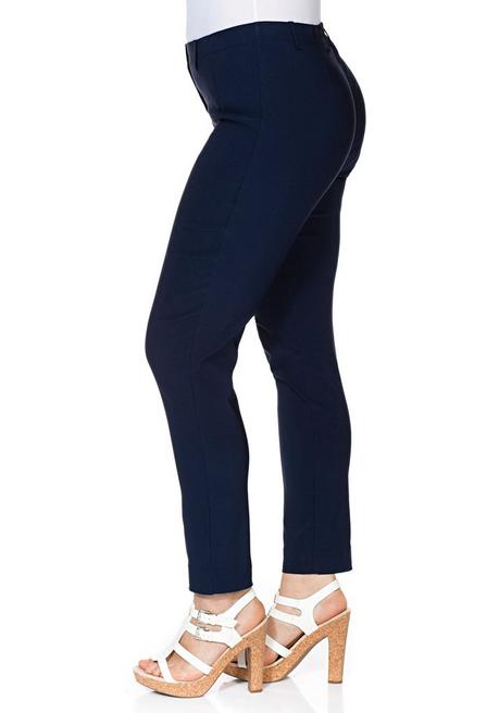 sheego Bengalin-Hose in schmaler Passform - marine sheego Black Friday Preise