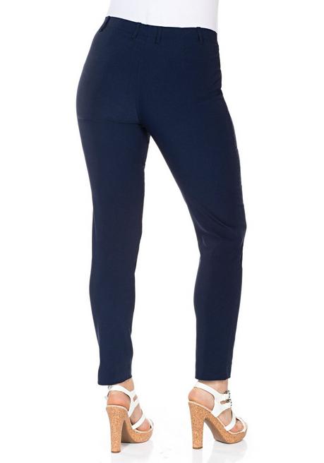 sheego Bengalin-Hose in schmaler Passform - marine sheego Black Friday Preise