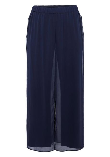 sheego Weite Hose im Lagenlook - marine sheego im Angebot