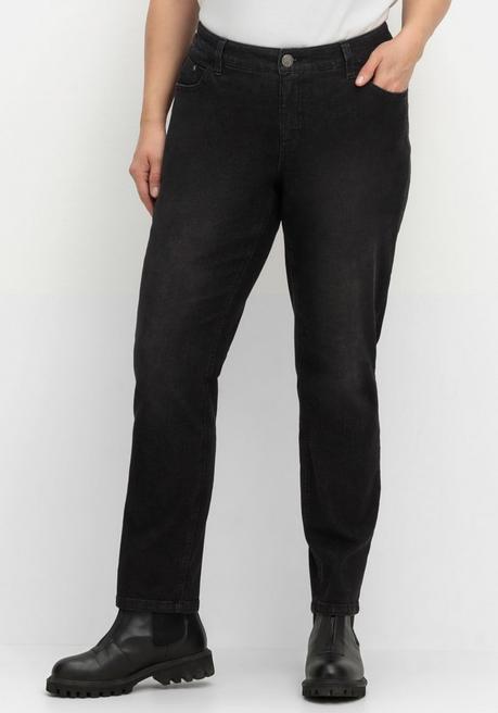 sheego Schmale Jeans in Curvy-Schnitt VERENA - black Denim sheego Fabrik Onlineshop