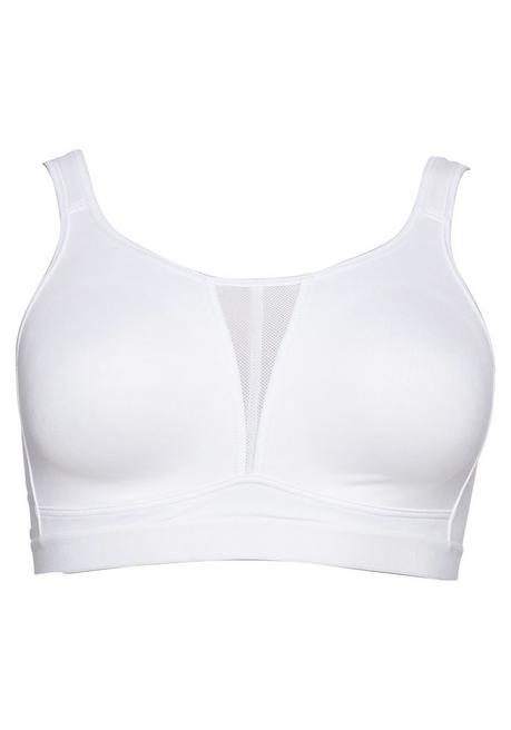 sheego Sport-BH aus COOLMAX® mit 2 Tragevarianten - weiß sheego Preisnachlass