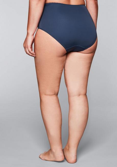 sheego Taillenslip mit transparenter Spitze - saphir sheego Top Angebot