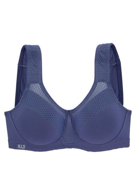 H.I.S EM LBG Sport-BH - blau sheego Online Outlet