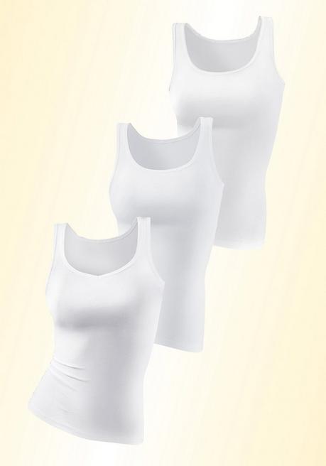 PETITE FLEUR Achselhemd - weiß sheego Bestseller