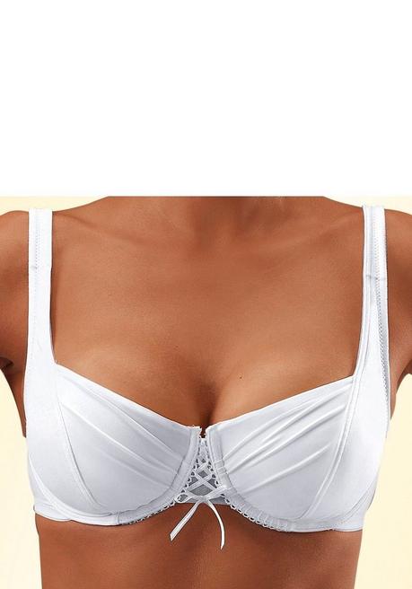 PETITE FLEUR Dekolleté-BH - weiß+schwarz sheego Saisonale Angebote