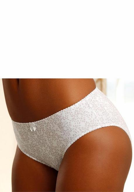 NUANCE Slip in extrahohem Schnitt, aus Baumwolle - weiß-taupe sheego Tägliche Deals