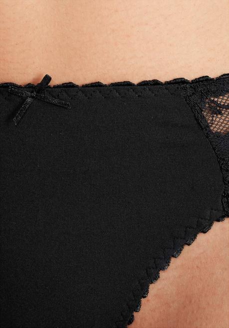 PETITE FLEUR Jazz-Pants Slips - schwarz sheego Riesige Ersparnisse
