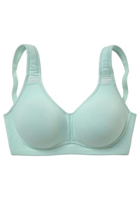 PETITE FLEUR Doppelpack T-Shirt-BHs - mint+weiß sheego Bis zu 65% Rabatt