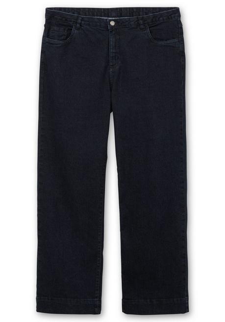 sheego Weite Jeans in Five-Pocket-Form - dark blue Denim sheego Exklusivangebot