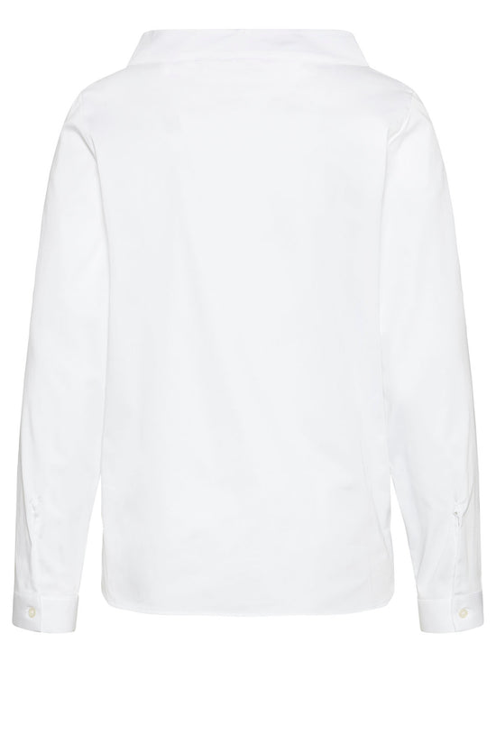 Soluzione Bluse "Malina" mit weitem Stehkragen & Langarm VIP-Rabatte