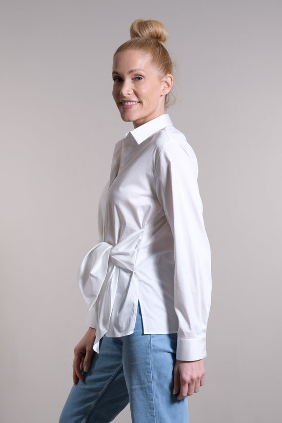 Soluzione Wickelbluse mit verdeckter KL Tiefpreis