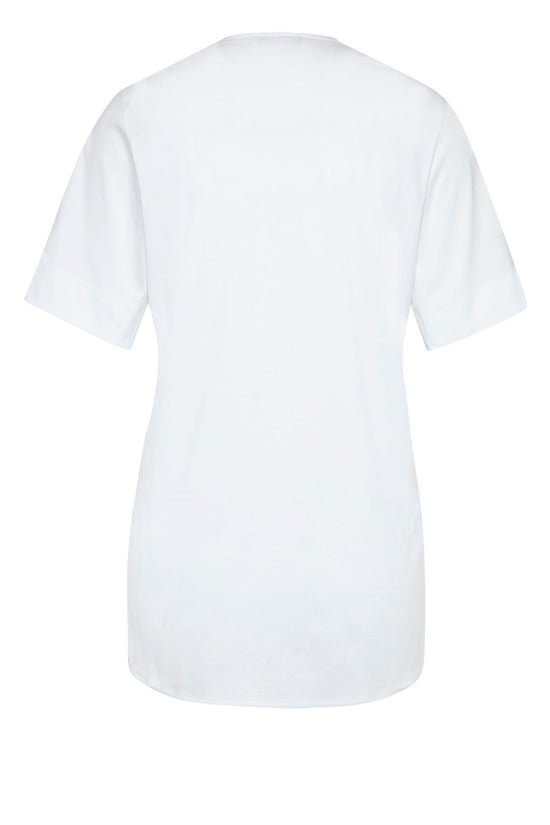 Soluzione Jersey T-Shirt mit V-Ausschnitt Romi Preisnachlass