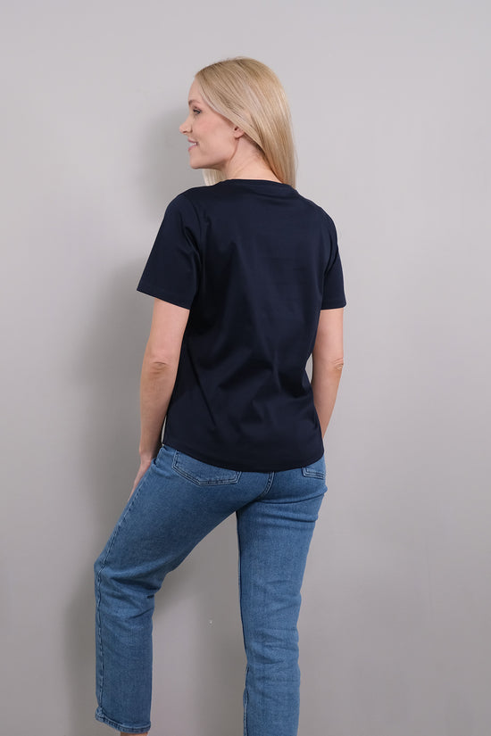 Soluzione Jersey T-Shirt Sofia Saisonschlussverkauf
