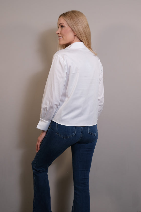 Soluzione Bluse mit Umschlagsmanschette Dana Exklusive Angebote
