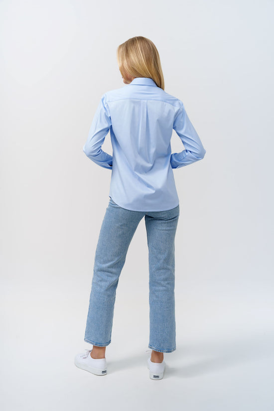 Soluzione Lockere Jerseybluse Lina Räumungsverkauf