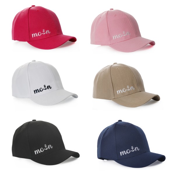 Sonia Originelli Baseball Cap "MOIN Anker" Mütze maritim Snapback Unisex Kostenloser Versand international