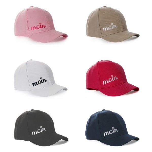 Sonia Originelli Baseball Cap "MOIN Herz" Mütze maritim Snapback Unisex Fabrikladen