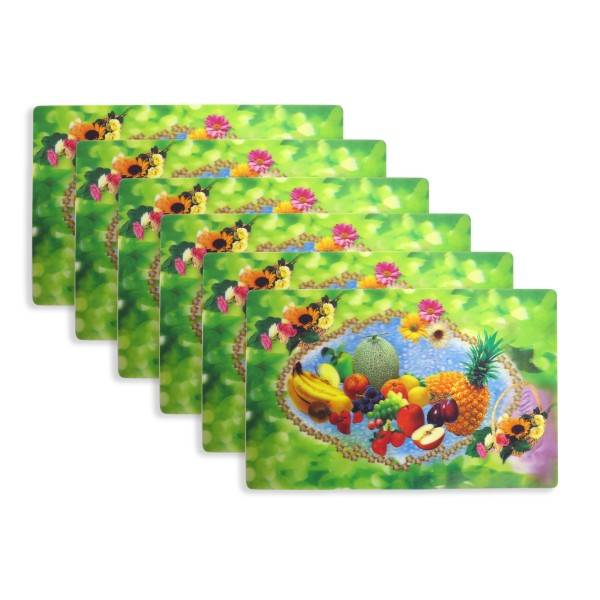 Sonia Originelli 3D "Tischsets" Auflage Unterlage Essen 6 Stück Zeitlich begrenztes Angebot