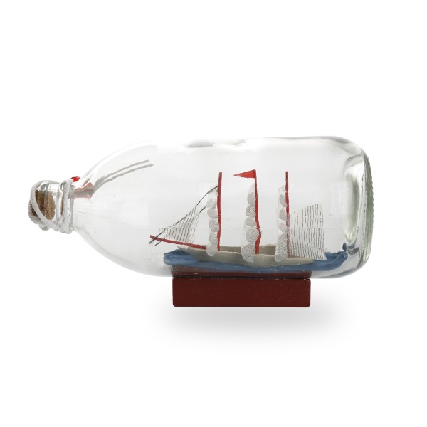 Sonia Originelli Buddelschiff Flaschenschiff "Hamburg" Rumflasche 18cm Tägliche Deals