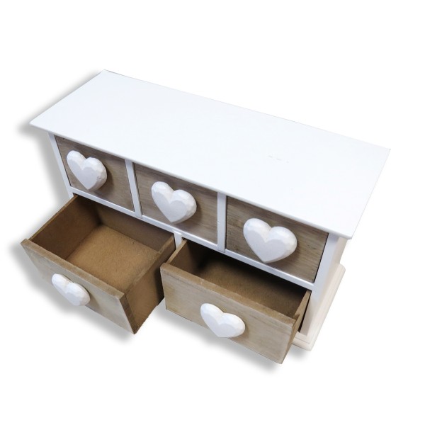 Sonia Originelli Dekoration "Schmuckkästchen" Herz Box Landhausstil Super Sparpreis