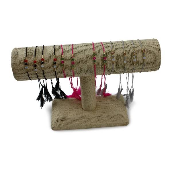 Sonia Originelli Armschmuck Armband "Perlen und Quasten" Bunt Nickelfrei Neueste Stile