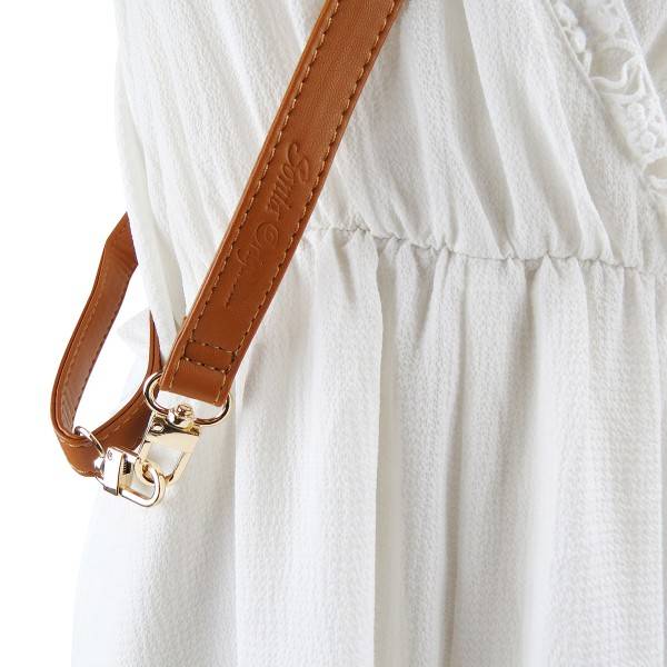 Sonia Originelli Ersatzband Strap PU-Leder zum Umhängen für Handyketten und Taschen Ersatzschnur Discount Store für neue Produkte