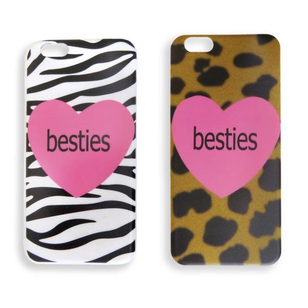 Sonia Originelli Handyhülle Best Friends Leo Zebra Case Schutz Cover Kostenloser Versand international