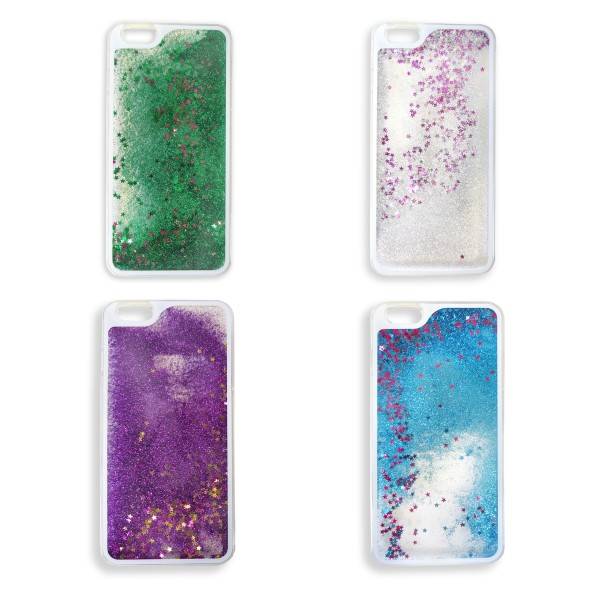 Sonia Originelli Handyhülle Fliessend Cover Schutz Case Glitzer 3D Smartphone Fabrikladen
