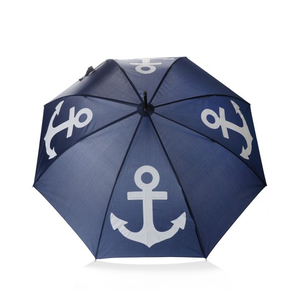 Sonia Originelli Stockschirm "Anker" maritim marine blau Regenschirm Schutz Schlussverkauf