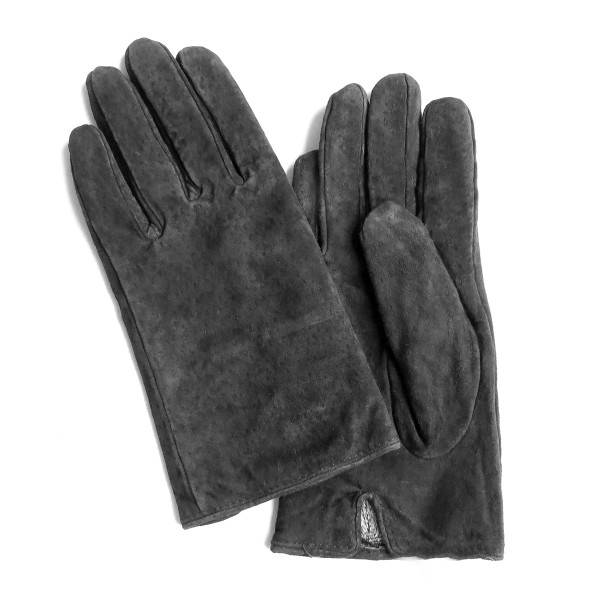 Sonia Originelli Damenhandschuhe Leder Schmal Winter Finger Gefüttert Saisonschlussverkauf
