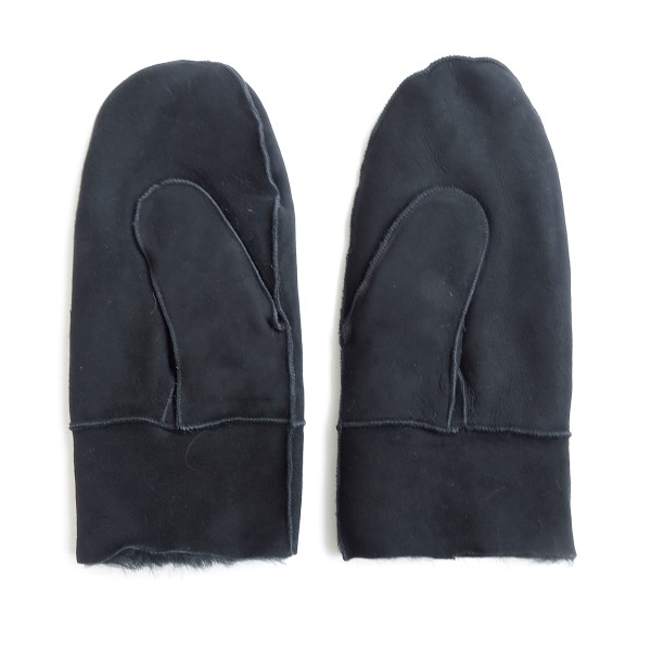 Sonia Originelli Fausthandschuh Schaf Lammfell Fäustlinge Leder Handschuhe Black Friday