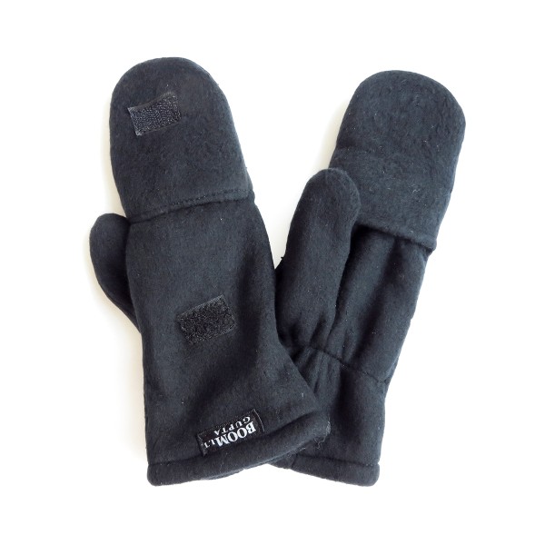 Sonia Originelli Fleecehandschuhe Finger Halbfinger Faustumschlag Winter Lagerräumung