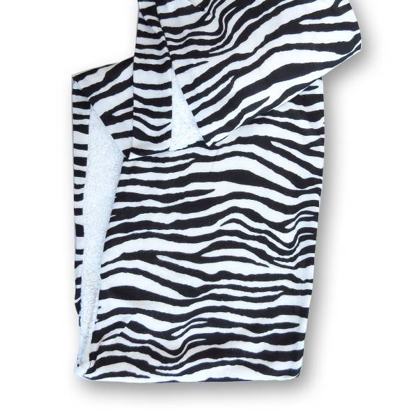 Sonia Originelli Loop "Zebra" Schal Kuschelfell Polyester Winter Begrenzte Freigabe