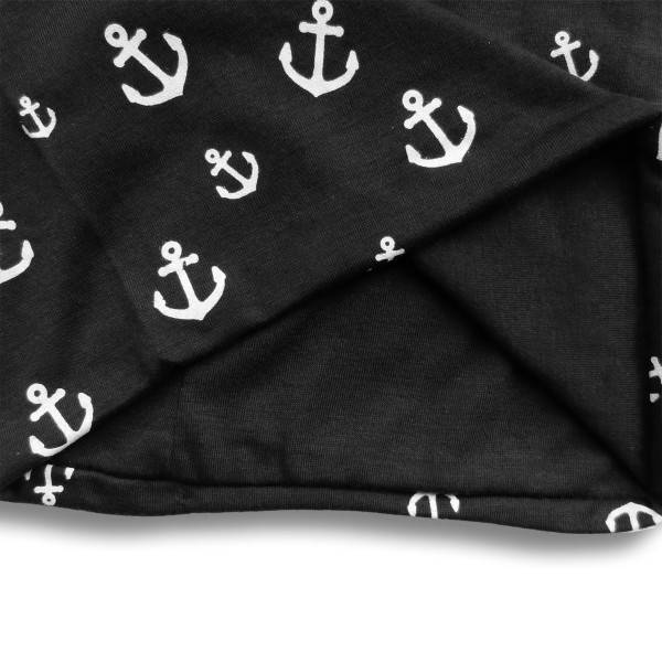 Sonia Originelli Loop Schal "Mini Anker" Maritim Allover Print Sommer Mundschutz Atemschutz Letzter Tag