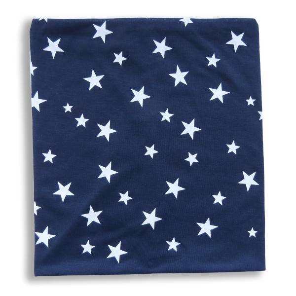 Sonia Originelli Loop Schal "Mini Sterne" Allover Print Sommer Mundschutz Atemschutz Zeitbegrenzte Promotion