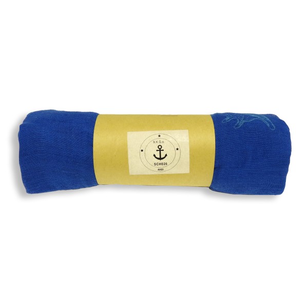 Sonia Originelli Loop Schal "Muschel" Maritim Reliefdruck Sommer Bis zu 50% Rabatt