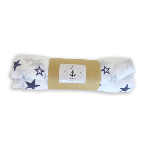 Sonia Originelli Loop Schal "Sterne" Reliefdruck Stars Sommer Bis zu 60% Rabatt