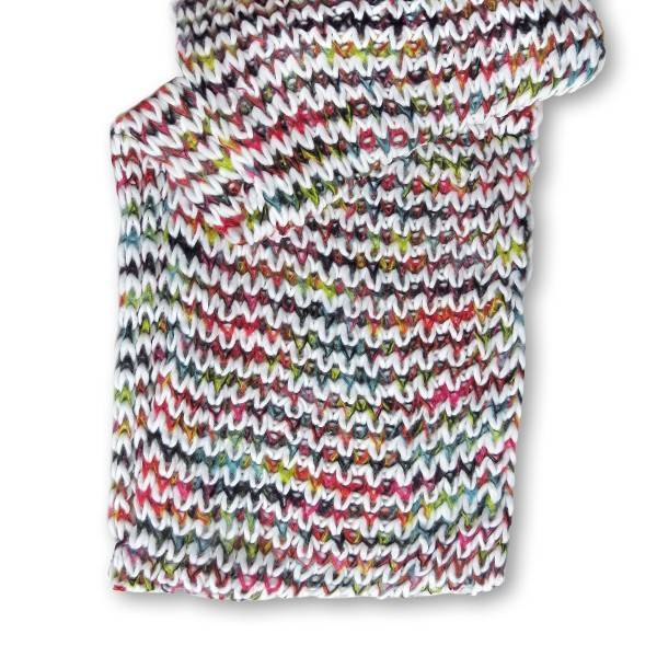 Sonia Originelli Loop Schal Regenbogen Strick kuschelig weich Sonderangebot der Fabrik